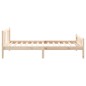 vidaXL Massivholzbett 100x200 cm vidaXL Massivholzbett 100x200 cm