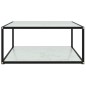 vidaXL Couchtisch Weiß 80x80x35 cm Hartglas vidaXL Couchtisch Weiß 80x80x35 cm Hartglas