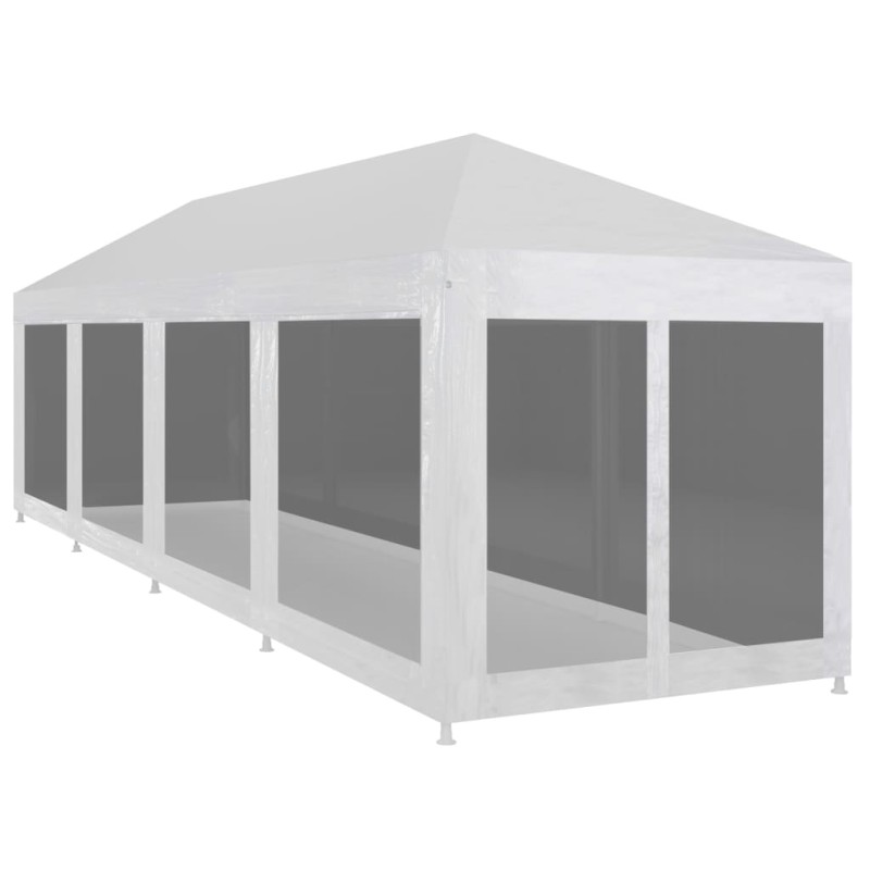 vidaXL Partyzelt mit 10 Mesh-Seitenwänden 12 x 3 m vidaXL Partyzelt mit 10 Mesh-Seitenwänden 12 x 3 m