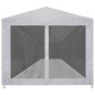 vidaXL Partyzelt mit 10 Mesh-Seitenwänden 12 x 3 m vidaXL Partyzelt mit 10 Mesh-Seitenwänden 12 x 3 m