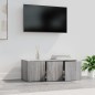 vidaXL TV-Schrank Grau Sonoma 80x34x30 cm Holzwerkstoff vidaXL TV-Schrank Grau Sonoma 80x34x30 cm Holzwerkstoff