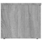 vidaXL TV-Schrank Grau Sonoma 80x34x30 cm Holzwerkstoff vidaXL TV-Schrank Grau Sonoma 80x34x30 cm Holzwerkstoff