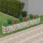 vidaXL Gabionen-Hochbeet Verzinktes Eisen 400x50x50 cm vidaXL Gabionen-Hochbeet Verzinktes Eisen 400x50x50 cm