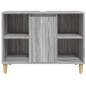 vidaXL Waschbeckenunterschrank Grau Sonoma 80x33x60 cm Holzwerkstoff vidaXL Waschbeckenunterschrank Grau Sonoma 80x33x60 cm Holzwerkstoff