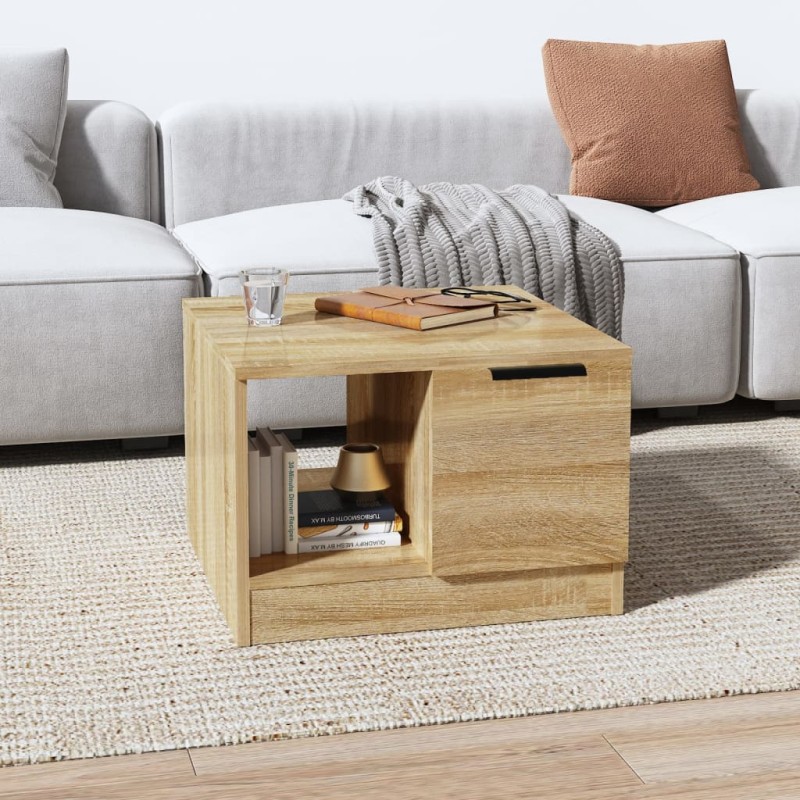 vidaXL Couchtisch Sonoma-Eiche 50x50x36 cm Holzwerkstoff vidaXL Couchtisch Sonoma-Eiche 50x50x36 cm Holzwerkstoff