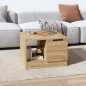 vidaXL Couchtisch Sonoma-Eiche 50x50x36 cm Holzwerkstoff vidaXL Couchtisch Sonoma-Eiche 50x50x36 cm Holzwerkstoff