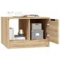 vidaXL Couchtisch Sonoma-Eiche 50x50x36 cm Holzwerkstoff vidaXL Couchtisch Sonoma-Eiche 50x50x36 cm Holzwerkstoff