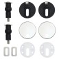 vidaXL Toilettensitz Soft-Close-Deckel MDF Grün Wassertropfen-Design vidaXL Toilettensitz Soft-Close-Deckel MDF Grün Wassertropfen-Design