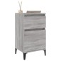 vidaXL Nachttisch Grau Sonoma 40x35x70 cm vidaXL Nachttisch Grau Sonoma 40x35x70 cm