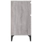 vidaXL Nachttisch Grau Sonoma 40x35x70 cm vidaXL Nachttisch Grau Sonoma 40x35x70 cm
