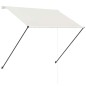 vidaXL Einziehbare Markise mit LED 200×150 cm Creme vidaXL Einziehbare Markise mit LED 200×150 cm Creme
