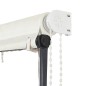vidaXL Einziehbare Markise mit LED 200×150 cm Creme vidaXL Einziehbare Markise mit LED 200×150 cm Creme