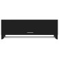 vidaXL Kleiderschrank Schwarz 100x32,5x35 cm Holzwerkstoff vidaXL Kleiderschrank Schwarz 100x32,5x35 cm Holzwerkstoff