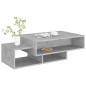 vidaXL Couchtisch Betongrau 105x55x32 cm Holzwerkstoff vidaXL Couchtisch Betongrau 105x55x32 cm Holzwerkstoff