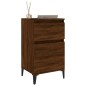 vidaXL Nachttisch Braun Eichen-Optik 40x35x70 cm vidaXL Nachttisch Braun Eichen-Optik 40x35x70 cm