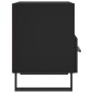 vidaXL Nachttisch Schwarz 40x35x47,5 cm Holzwerkstoff vidaXL Nachttisch Schwarz 40x35x47,5 cm Holzwerkstoff