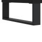 vidaXL Nachttisch Schwarz 40x35x47,5 cm Holzwerkstoff vidaXL Nachttisch Schwarz 40x35x47,5 cm Holzwerkstoff