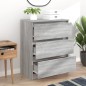vidaXL Sideboard Grau Sonoma 60x35x76 cm Holzwerkstoff vidaXL Sideboard Grau Sonoma 60x35x76 cm Holzwerkstoff