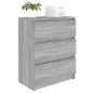 vidaXL Sideboard Grau Sonoma 60x35x76 cm Holzwerkstoff vidaXL Sideboard Grau Sonoma 60x35x76 cm Holzwerkstoff