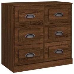 vidaXL Sideboard Braun Eichen-Optik 70x35,5x67,5 cm Holzwerkstoff