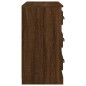 vidaXL Sideboard Braun Eichen-Optik 70x35,5x67,5 cm Holzwerkstoff vidaXL Sideboard Braun Eichen-Optik 70x35,5x67,5 cm Holzwerkstoff