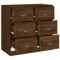 vidaXL Sideboard Braun Eichen-Optik 70x35,5x67,5 cm Holzwerkstoff vidaXL Sideboard Braun Eichen-Optik 70x35,5x67,5 cm Holzwerkstoff