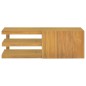 vidaXL Wand-Badschrank 90x40x30 cm Massivholz Teak vidaXL Wand-Badschrank 90x40x30 cm Massivholz Teak