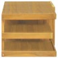 vidaXL Wand-Badschrank 90x40x30 cm Massivholz Teak vidaXL Wand-Badschrank 90x40x30 cm Massivholz Teak