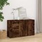 vidaXL Sideboard Räuchereiche 100x33x59,5 cm Holzwerkstoff vidaXL Sideboard Räuchereiche 100x33x59,5 cm Holzwerkstoff