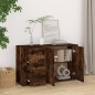 vidaXL Sideboard Räuchereiche 100x33x59,5 cm Holzwerkstoff vidaXL Sideboard Räuchereiche 100x33x59,5 cm Holzwerkstoff