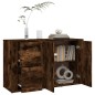 vidaXL Sideboard Räuchereiche 100x33x59,5 cm Holzwerkstoff vidaXL Sideboard Räuchereiche 100x33x59,5 cm Holzwerkstoff