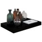 vidaXL Schwebende Wandregale 2 Stk. Hochglanz-Schwarz 40x23x3,8cm MDF vidaXL Schwebende Wandregale 2 Stk. Hochglanz-Schwarz 40x23x3,8cm MDF