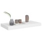 vidaXL Schwebende Wandregale 2 Stk. Weiß 50x23x3,8cm MDF vidaXL Schwebende Wandregale 2 Stk. Weiß 50x23x3,8cm MDF