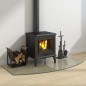 vidaXL Kaminofen Glasplatte 120x60 cm vidaXL Kaminofen Glasplatte 120x60 cm