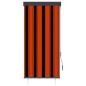 vidaXL Außenrollo 80 x 250 cm Orange und Braun vidaXL Außenrollo 80 x 250 cm Orange und Braun