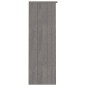 vidaXL Highboard-Oberteil HAMAR Hellgrau 85x35x100 cm Massivholz vidaXL Highboard-Oberteil HAMAR Hellgrau 85x35x100 cm Massivholz