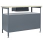 vidaXL Werkbank Schwarz 120x60x85 cm Stahl vidaXL Werkbank Schwarz 120x60x85 cm Stahl