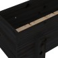 vidaXL Hochbeet Schwarz 101x30x38 cm Massivholz Kiefer vidaXL Hochbeet Schwarz 101x30x38 cm Massivholz Kiefer