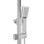 vidaXL Doppelkopf-Duschset mit Thermostat Edelstahl vidaXL Doppelkopf-Duschset mit Thermostat Edelstahl