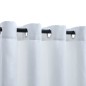 vidaXL Verdunkelungsvorhänge mit Metallösen 2 Stk. Grauweiß 140x225 cm vidaXL Verdunkelungsvorhänge mit Metallösen 2 Stk. Grauweiß 140x225 cm
