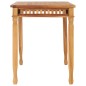 vidaXL Garten-Esstisch 110x65x80 cm Massivholz Teak vidaXL Garten-Esstisch 110x65x80 cm Massivholz Teak