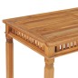 vidaXL Garten-Esstisch 110x65x80 cm Massivholz Teak vidaXL Garten-Esstisch 110x65x80 cm Massivholz Teak