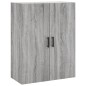 Highboard Grau Sonoma 69,5x34x180 cm Holzwerkstoff Highboard Grau Sonoma 69,5x34x180 cm Holzwerkstoff