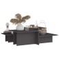 vidaXL Couchtische 2 Stk. Grau 111,5x50x33 cm Holzwerkstoff vidaXL Couchtische 2 Stk. Grau 111,5x50x33 cm Holzwerkstoff