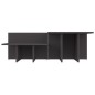 vidaXL Couchtische 2 Stk. Grau 111,5x50x33 cm Holzwerkstoff vidaXL Couchtische 2 Stk. Grau 111,5x50x33 cm Holzwerkstoff