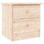vidaXL Nachttisch ALTA Natur 41x35x41 cm Massivholz Kiefer vidaXL Nachttisch ALTA Natur 41x35x41 cm Massivholz Kiefer