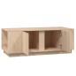 vidaXL Couchtisch 110x50x40 cm Massivholz Kiefer vidaXL Couchtisch 110x50x40 cm Massivholz Kiefer