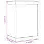 vidaXL Vitrine Transparent 17x12x25 cm Acryl vidaXL Vitrine Transparent 17x12x25 cm Acryl