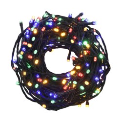 vidaXL Lichterkette mit 400 LEDs Mehrfarbig 40 m 8 Lichteffekte