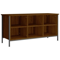 vidaXL Schuhregal Braun Eichen-Optik 100x35x50 cm Holzwerkstoff